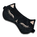 Dilly's Collections Eye Mask - Black Satin Cat - iPantry UAE
