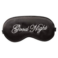 Dilly's Collections Goodnight Satin Black Eye Mask - iPantry UAE