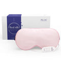 Dilly's Collections Pink Heated Infrared 100% Silk Eye Mask - iPantry UAE