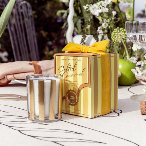Festive Votive Candle 100g Salted Caramel - iPantry
