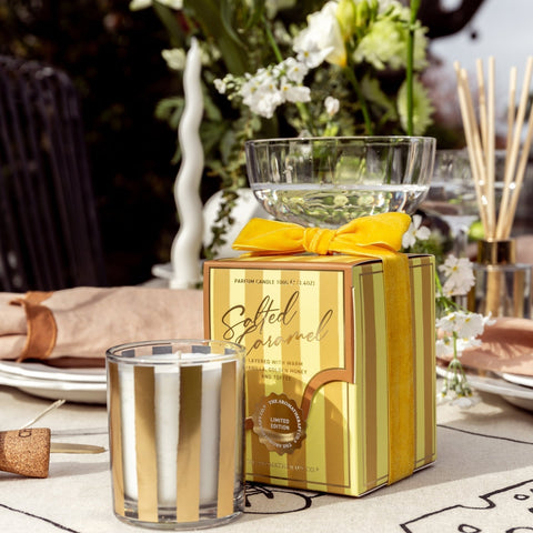Festive Votive Candle 100g Salted Caramel - iPantry