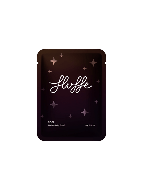 Fluffe Coal Fairy Floss | 9g - iPantry