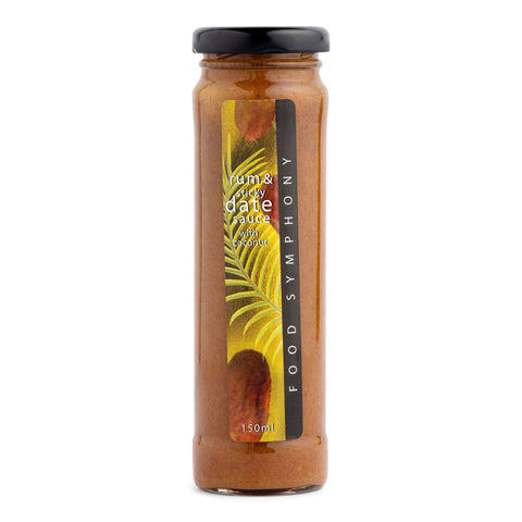 Food Symphony Rum and Sticky Date Sauce with Coconut | 150mL - iPantry