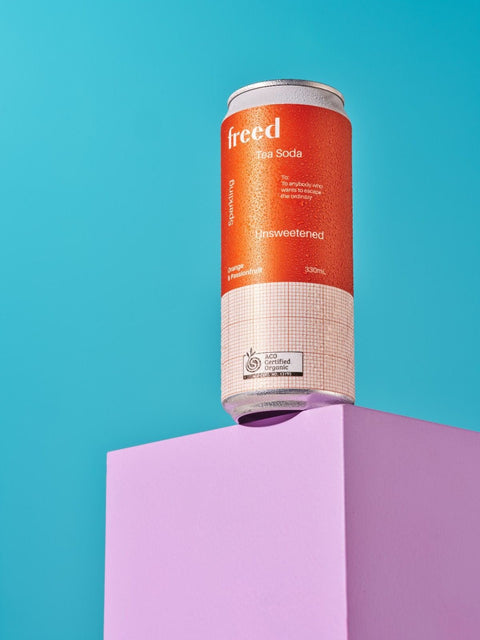 Freed Tea Soda Orange & Passionfruit | 330mL - iPantry