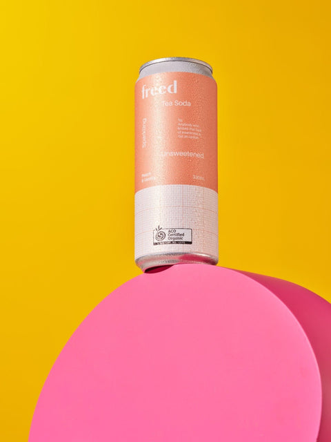 Freed Tea Soda Peach & Vanilla | 330mL - iPantry