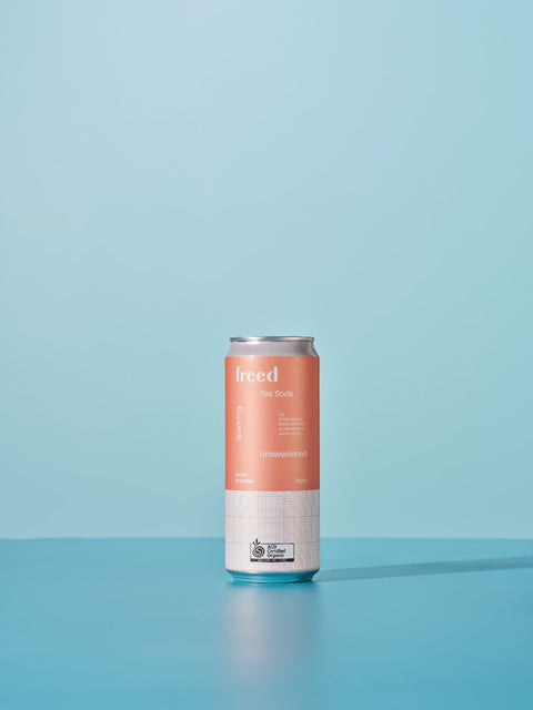 Freed Tea Soda Peach & Vanilla | 330mL - iPantry