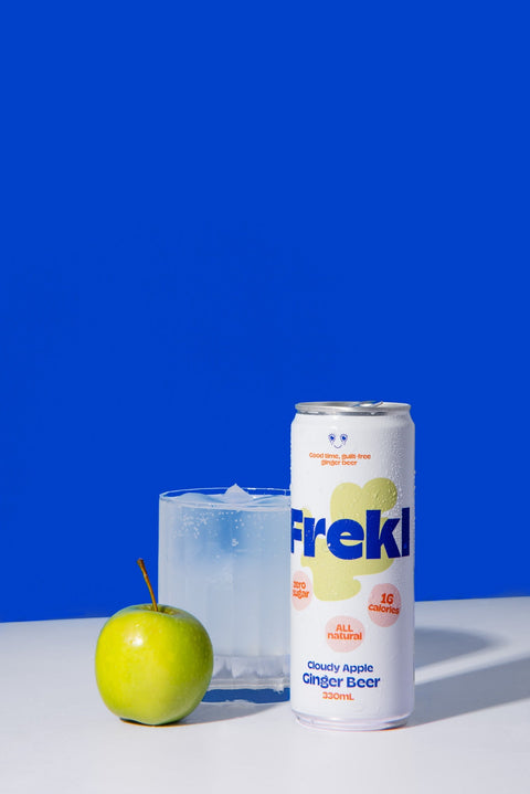 Frekl Cloudy Apple Ginger Beer | 330mL - iPantry UAE