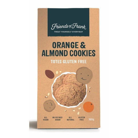 Friends of Frank Orange & Almond Cookies (GF) (VG) | 160g - iPantry UAE