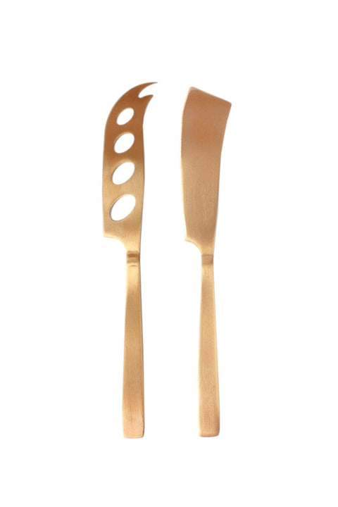 Gabel & Teller Satin Copper Cheese Set 2 Pieces - iPantry UAE