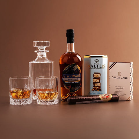 GiftSec Whiskey Decanter Hamper - iPantry UAE