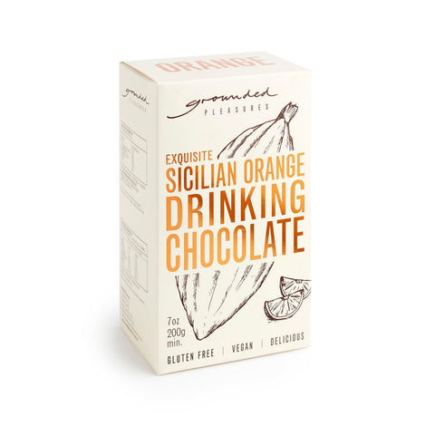 Grounded Pleasures Sicilian Orange Drinking Chocolate | 200g - iPantry