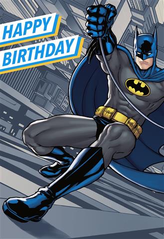 Hallmark Batman Happy Birthday - iPantry UAE