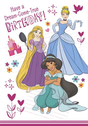 Hallmark Disney - Princesses Have a Dream - come - true Birthday! - iPantry UAE