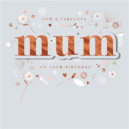Hallmark For a Fabulous Mum On Your Birthday - iPantry UAE