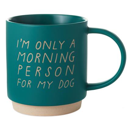 Hallmark I'm Only a Morning Person For My Dog Mug - iPantry UAE