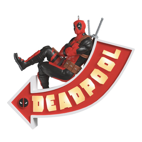 Hallmark It's a Sign! | Deadpool Ornament - iPantry UAE