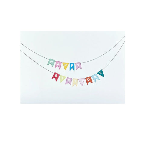 Hanging Happy Birthday Card - iPantry UAE