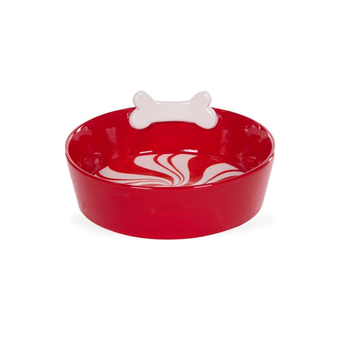Holly & Ivy Peppermint Dog Bowl - iPantry