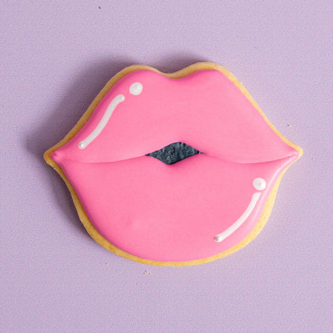 Hot Pink Lips Cookie - iPantry