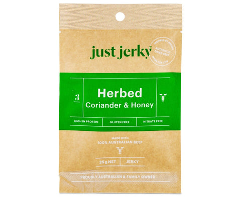 Just Jerky Coriander & Honey Beef Jerky | 25g - iPantry UAE