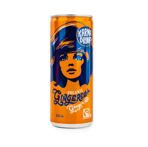 Karma Drinks - Organic Gingerlla Ginger Ale 4 Pack | 250mL - iPantry