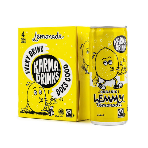 Karma Drinks - Organic Lemmy Lemonade 4 Pack | 250mL - iPantry