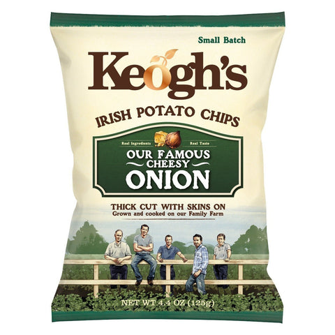 Keogh's Irish Potato Chips Cheesy Onion |125g - iPantry