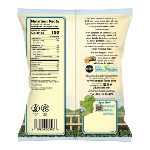 Keogh's Irish Potato Chips Original Atlantic Sea Salt |125g - iPantry UAE