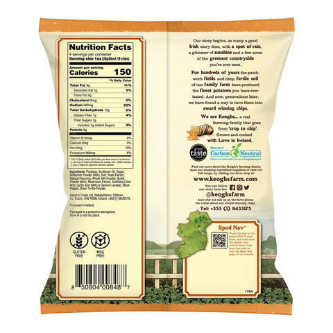 Keogh's Irish Potato chips - Truffle and Real Irish Butter - iPantry UAE