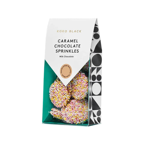 koko Black Caramel Chocolate Sprinkles Milk Chocolate | 100g - iPantry UAE