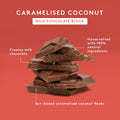 Koko Black Caramelised Coconut Milk Chocolate Block | 80g - iPantry UAE