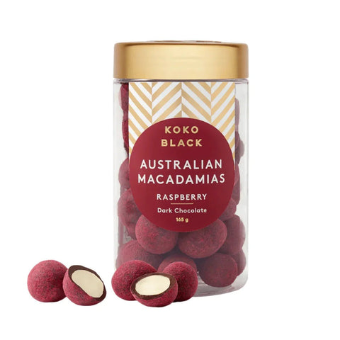 Koko Black Raspberry Macadamia Dark Chocolate | 165g - iPantry UAE