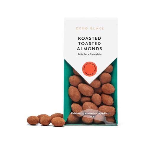 Koko Black Roasted Toasted Almonds Dark Chocolate | 100g - iPantry UAE