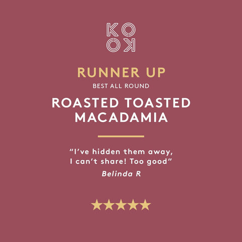 Koko Black Roasted Toasted Macadamia Dark Chocolate | 100g - iPantry UAE
