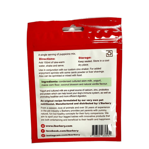 L'Barkery Puppicino Single Shot - iPantry