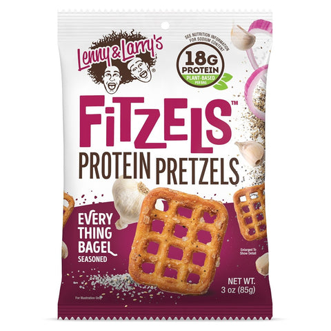 Lenny & Larry Fitzels Protein Pretzels Everything Bagel | 85g - iPantry UAE
