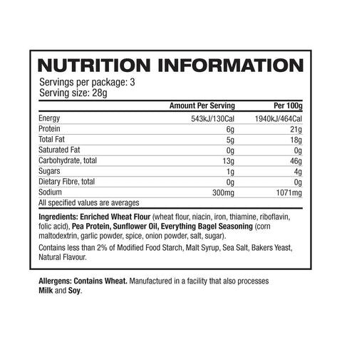 Lenny & Larry Fitzels Protein Pretzels Everything Bagel | 85g - iPantry UAE