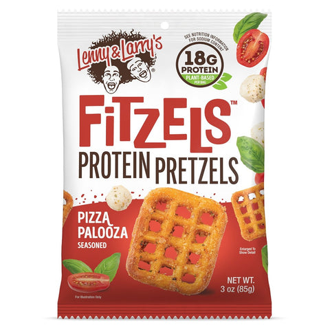 Lenny & Larry Fitzels Protein Pretzels Pizza Palooza | 85g - iPantry UAE