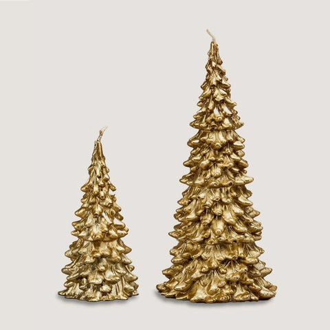 Love Ally Traditional Tree Candle Set Gold - iPantry