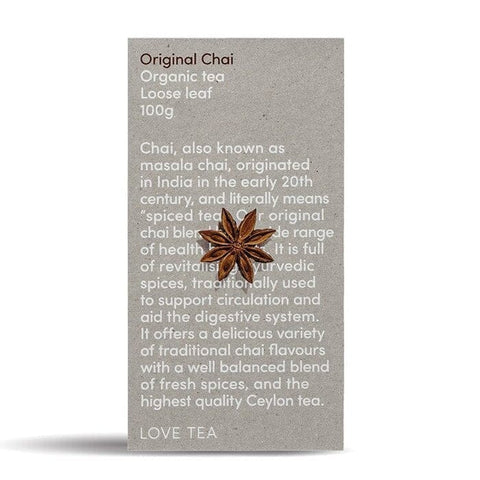 Love Tea Original Chai Loose Leaf Tea Box | 100g - iPantry UAE