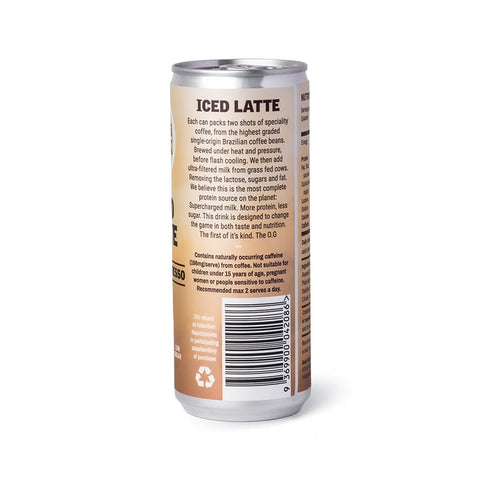 Melb Milk Premium High Protein Iced Latte 4 Pack | 240mL - iPantry UAE