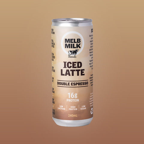 Melb Milk Premium High Protein Iced Latte 4 Pack | 240mL - iPantry UAE