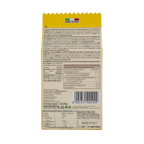 Messori Hazelnut Cono Snack Box 4 Pack | 25g - iPantry UAE