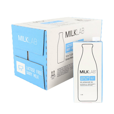 MILKLAB Lactose Free Milk Box | 12 x 1L - iPantry UAE