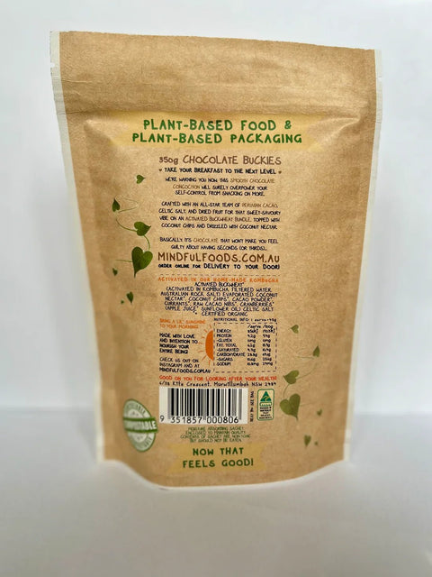 Mindful Foods Chocolate Buckies | 350g - iPantry UAE