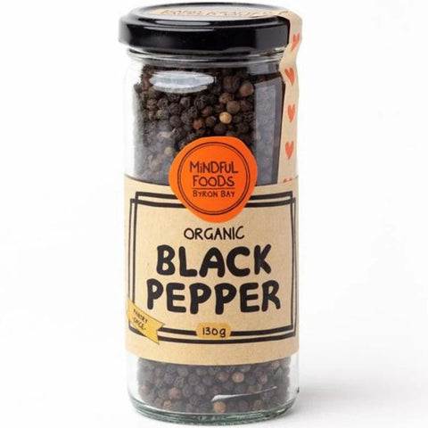 Mindful Foods Whole Black Pepper | 130g - iPantry UAE