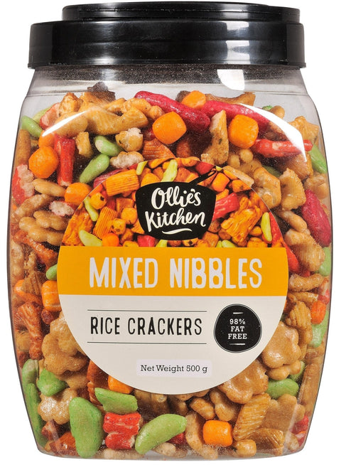 Mixed Nibbles Value Jar 500g - iPantry UAE