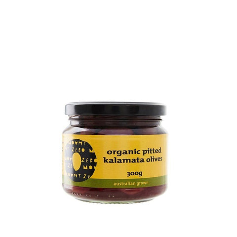 Mount Zero Organic Pitted Kalamata Olives | 300g - iPantry