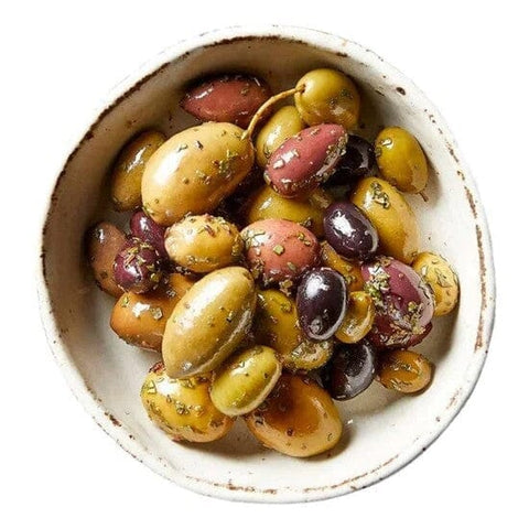 Mount Zero Rosemary & Native Pepper Marinated Mixed Olives | 80g - iPantry