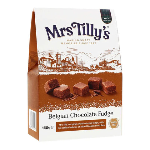 Mrs Tilly's Belgium Choc Scottish Fudge | 150g - iPantry